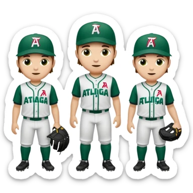 la liga de baseball es de alto nivel  sticker