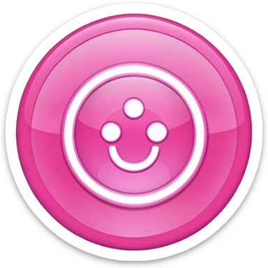 pink charge icon sticker