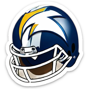 Los Angeles chargers sticker