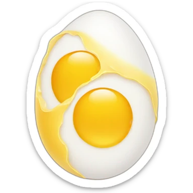 Pores on eggs sticker