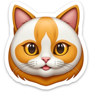 Beyaz kedi yanında bayan elinde kahve battaniye sticker