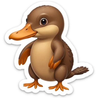 Platypus perry sticker