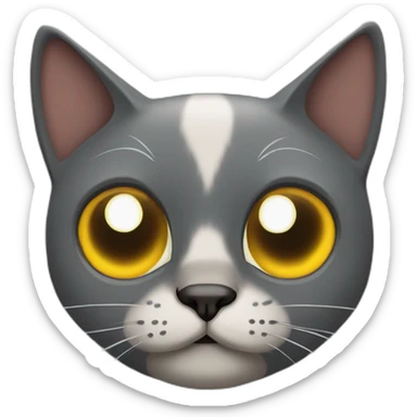 Gato buenas noches sticker