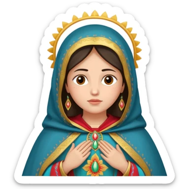 Virgin de Guadalupe sticker