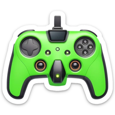 FPV racing drone object icon, compact body, small wide-angle camera on front, aggressive shape, neon accents, 3D cartoon, mobile game icon style, centered, clean background, no text, no watermark
  sticker