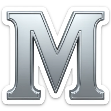 the letters MIA sticker