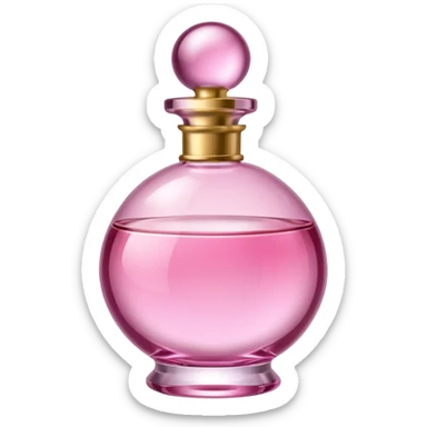 perfume pink sticker