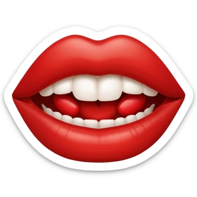 Kiss Love you sticker