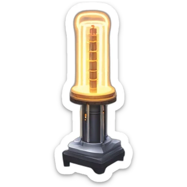 Tesla coil from the prestige sticker