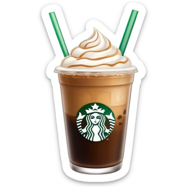 Starbucks iced shaken espresso  sticker