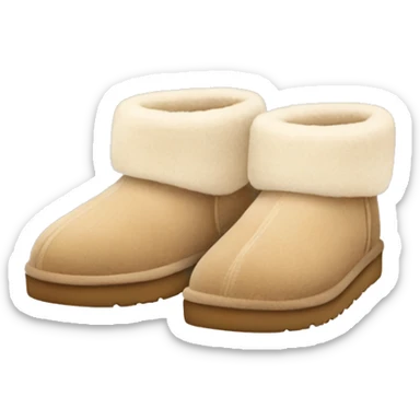UGG slippers  sticker