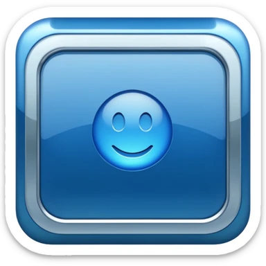 Emoji for an e-commerce marketplace: a web storefront, digital shop, or online shopping symbol. sticker