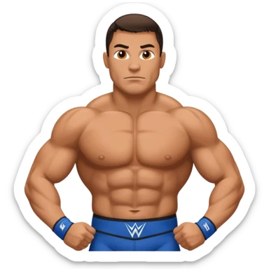 wwe wrestler  sticker