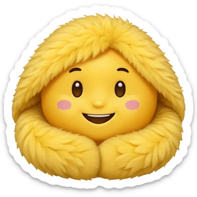 Cozy wmoji sticker