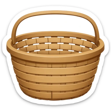 empty grain basket  sticker