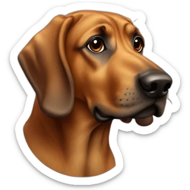 bavarian mountain hound sticker