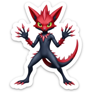 Scizor-Darkrai-Sneasel-fusion (full body) sticker