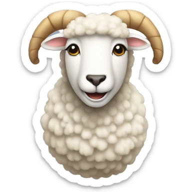 Sheep sticker