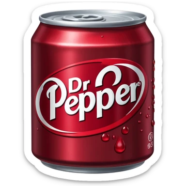 dr pepper sticker