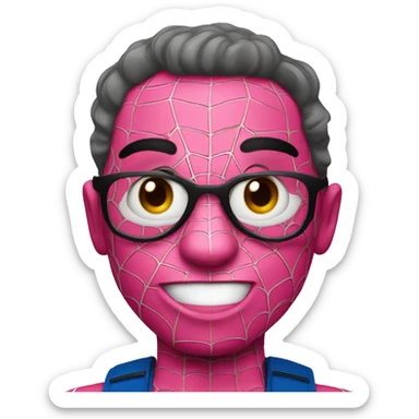 Pink Spider-Man  sticker