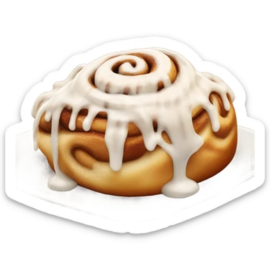 Cinnamon roll sticker