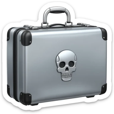Suitcase Scan X ray sticker