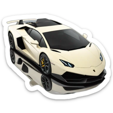 lamborghini yatch  sticker