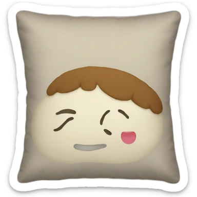 travelling cushion sticker