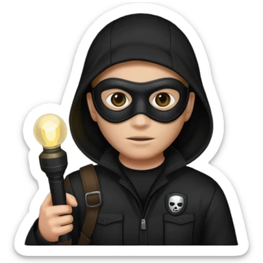 museum robber sticker