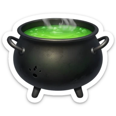 Cauldron sticker