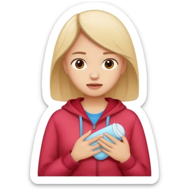 Reproductive syestem menstraul period sticker