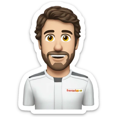 fernando alonso sticker
