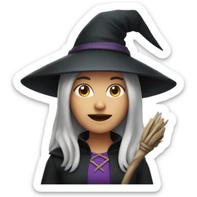 Witch sticker
