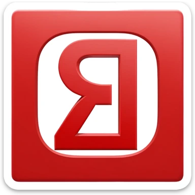 Letters “fall risk” on a red square sticker