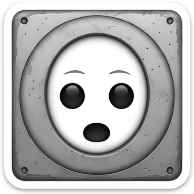 concrete wall, beton. wall. no face or emotion sticker