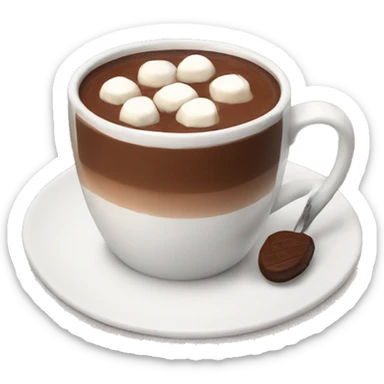 Hot chocolate  sticker