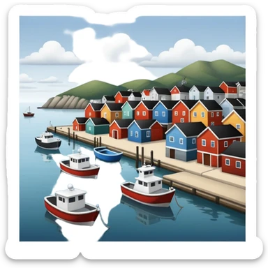 Sea Port area sticker