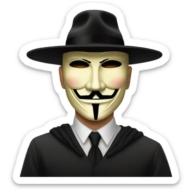 V for Vendetta sticker