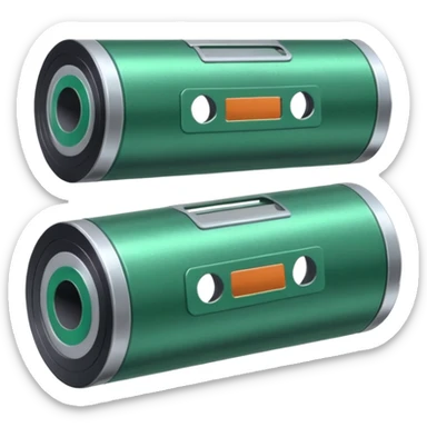 Film Cassette roll green sticker