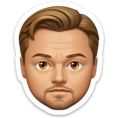 Leonardo Dicaprio sticker