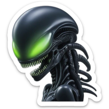 Alien xenomorphs sticker