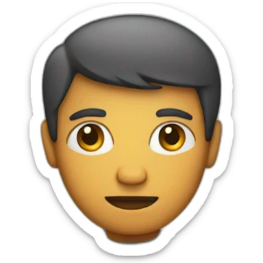 A person with crossed arms  sticker