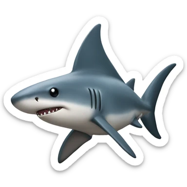 star shark  sticker