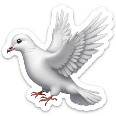 Dove sticker