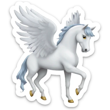 Pegasus  human sticker