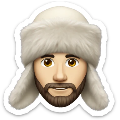 jared leto in the ushanka hat sticker