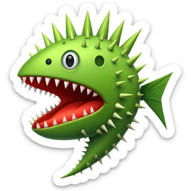 Fly trap sticker