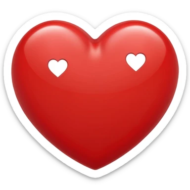 aesthetic heart sticker