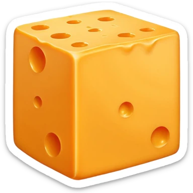 cheese sticker