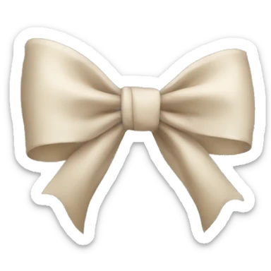 Bow sticker